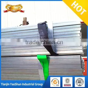 60x40 Galvanized Square Tube Hot Dip Galvanized/ Pre Galvanized thumbnail-1