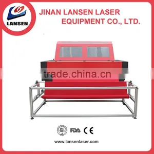 JINAN Hot Sale for Lansen 80W Fabric/leather/textile Laser Engraving Cutting Machine thumbnail-5