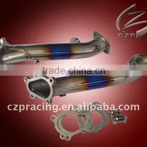 EXHAUST DOWNPIPE FOR GTR R35 One Pair thumbnail-1