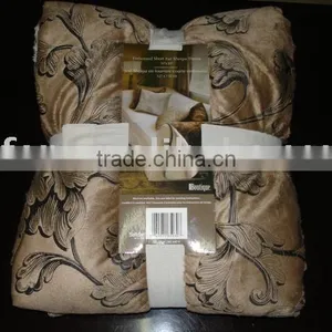 Knit Printed Short Fur Blanket thumbnail-1