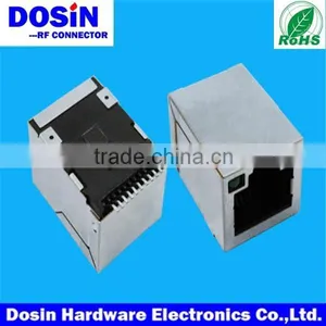 Vertical Mount RJ45 Connector, Pcb Mount Plug Modular Connector thumbnail-1