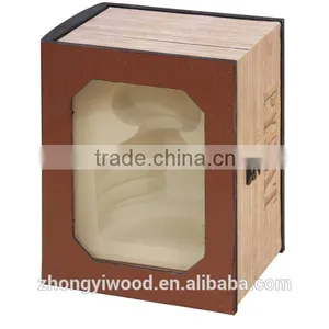 Trade Assurance Ecofriendly Pine Wood Custom Wooden Wine Gift Box for Sale thumbnail-1