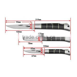 Pocket Knife With Special Design Organic Plastic Handle thumbnail-2