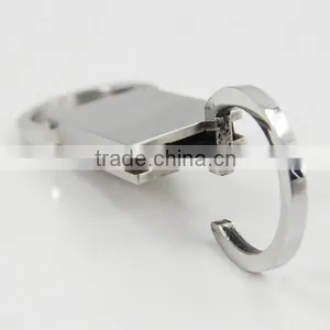 Factory Price Wholesale Stainless Steel Custom Rubber Keyring &keychain thumbnail-3