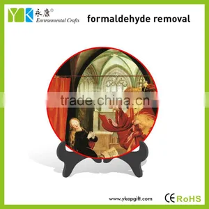 New Model New Decoration Promotional Cheap European Classic Plate Religious Activated Carbon Craft thumbnail-1