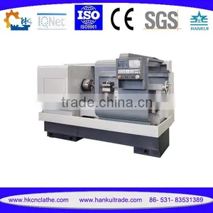 CK6163A Spindle Thru-Hole 105mm CNC Flat Bed Lathe Machine With Tailstock thumbnail-2