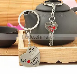 In Stock Hot Couple Key Chain "I Love You" Heart Arrow Key Chain thumbnail-4