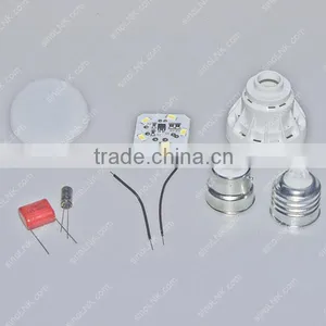 3W B22 Smd 5630 Led Chip Plastic Light LED Bulb SKD Parts thumbnail-2