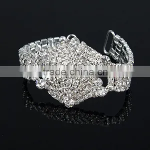 High Quality Sexy Crystal Rhinestone Bikini Connectors For Swimwear 14*3.6cm thumbnail-2