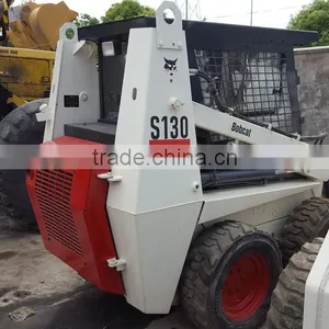 Bobcat Skid Loader ,made in Japan Mini Loader ,used Mini Loader S130 Bobcat Skid Loader thumbnail-4