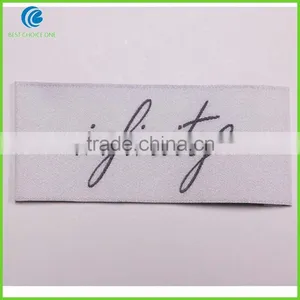 Customized Woven Clothing Labels Size Labels Iron On Backing For Garment Labels thumbnail-3