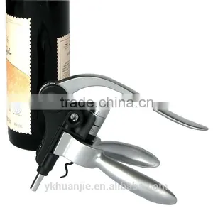 Rabbit Puller Red Wine Bottle Cork Opener Tool Corkscrew Collar Pourer Gift thumbnail-3