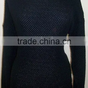 Knitted Soft Pullover Sweater Dress thumbnail-1