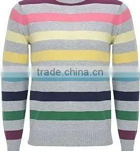 Multi-stripe New Men's Pullover thumbnail-1