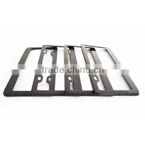 Cheap Wholesale Carbon Fiber License Plate Frame USA Style thumbnail-1