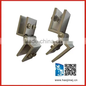 HJ-269 Made in China Glass Cabinet Hinge/Quality and Cheap Copper Glass Cabinet Hinge thumbnail-1