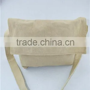 Backpack Diaper Bag Female Jute Linen Cycling Bag thumbnail-1