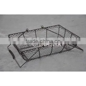 Household Goods Galvanized Wholesale Wire Hanging Basket Vegetables thumbnail-3