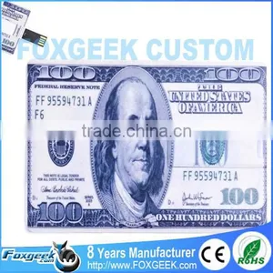 Wholesale One Dollar Full Body Painting Special USB Flash Drive,Custom Promotional Business Card USB Stick Wholesale thumbnail-1