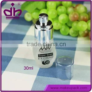 Liquid Foundation Container 30ml Glass Bottle With Pump thumbnail-3
