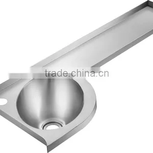 Yacht,Boat ,Train and Public Mobile Toilet Used Stainless Steel Triangle Round Hand Wash Basin Corner Sink GR-Y598 thumbnail-1