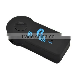 3.5mm Jack Bluetooth Car Receiver Adapter Car Kit, Stereo Audio Car Kit Bluetooth Receiver With Microphone-RBT30 thumbnail-1
