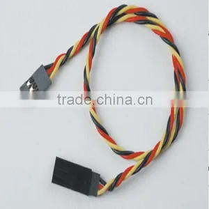 15cm 45cm 90CM Twisted Extension Servo Cable Wire Lead Futaba JR thumbnail-1