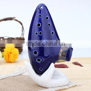 16 Holes Hot Sale Ceramic Zelda Ocarina thumbnail-1
