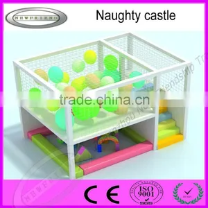 High Quality China Suppier Indoor Kids Soft Play Naughty Castle thumbnail-5