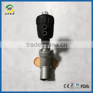 Single and Double Pneumatic Control Piston Actuator Angle Seat Valve thumbnail-3