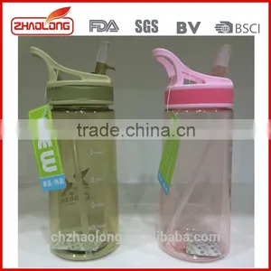 New Products Innovative 2016 Sports Water Bottle Plastic Mineral Drink Bottle With Measuring Mark thumbnail-1