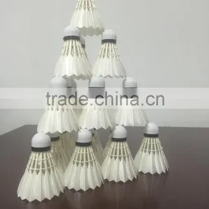 Equal to AS 30 Second Class Goose Feather Shuttlecock Badminton for Tournament and Practice thumbnail-1