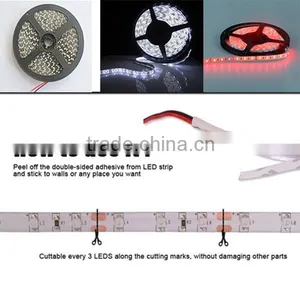 SMD 3528 Pure White 60leds IP 65 Led Strip 4.8 Watt per Meter thumbnail-1