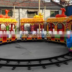 China Factory Amusement Rides!!! China Direct Manufacturer Kids Elephant Train thumbnail-6