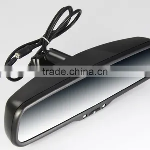 4.3 Inch Car Rear View Mirror Monitor With Bluetooth Handsfree for Any Car Model thumbnail-3