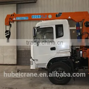 Mini Telescopic Crane on Truck, SQ6.3S3, Truck Mounted Crane With Hydraulic Boom thumbnail-5