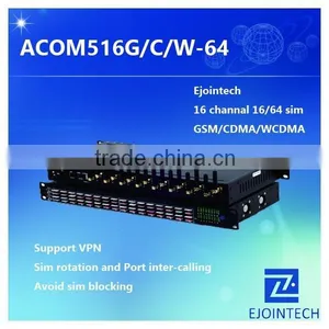 SIM 16 CDMA Gateway Gsm Voip Wholesale Voip Minutes thumbnail-1