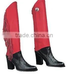 Leather Motorbike Fashion Short Legging thumbnail-1