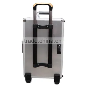 Aluminum Carrying Case With Pull Rod and Wheels for DJI Phantom 4 RC Drone thumbnail-4