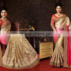 BLACK NET SAREE ONLINE thumbnail-6