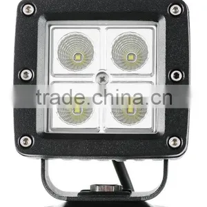 Auto Parts Spot/flood 12W LED Work Light for Truck Aluminum Housing Car LED Work Light SUV Offroad thumbnail-5