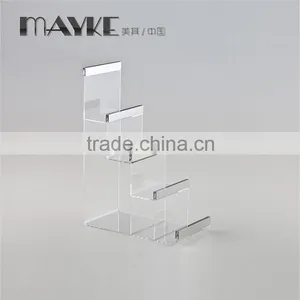 Acrylic Wallet Display Stand With Stainless Steel for Wallet Shop Display thumbnail-4