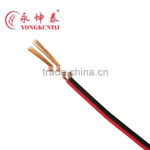 Red and Black 2 Flexible Copper Core Parallel PVC Insulated Speaker Cable thumbnail-1