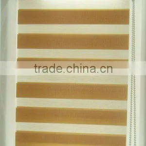 Double Layers Sheer Roller Blinds thumbnail-1