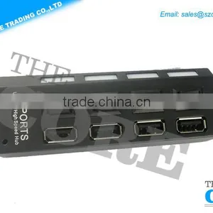 Individually Switch Four in One USB Hub, Good Quality 2.0 USB Husbs,4 Port USB Hub thumbnail-2
