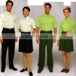 HOT Customer-made Polyester&cotton Shirt Uniform thumbnail-1