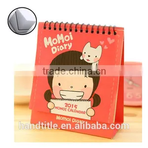 Wholesale Custom Creative Triangle Desk Calendar With Cute Design thumbnail-5
