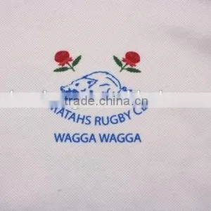 Blue Color Any Style Logo Man Team Rugby Sportswear Jersey Uniform thumbnail-4
