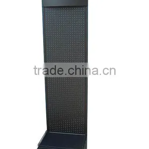 Custom Made Pegboard Metal Display With Hooks / Floor Metal Display Standing thumbnail-1