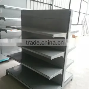 Back Board Double-sided Supermarket Shelf Equipment Store Display Metal Gondola Rack thumbnail-3
